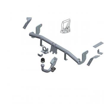 Enganche de remolque desmontable Brink 681900 con sistema de liberación rápida, capacidad de carga hasta 2500 kg, compatible con vehículos específicos, acabado resistente a la corrosión y fácil instalación sin necesidad de modificaciones en el veh?