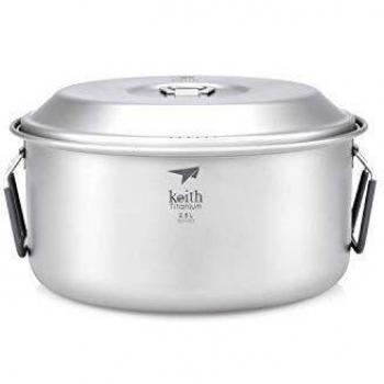 Olla de titanio 2,5 l - 2 unidades - Keith