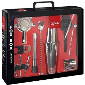Set de coctelería Fuchs - Caja regalo de 12 piezas