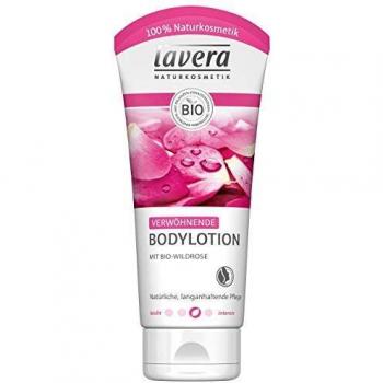 Lavera Loción Orgánica Wild Rose, 200 ml