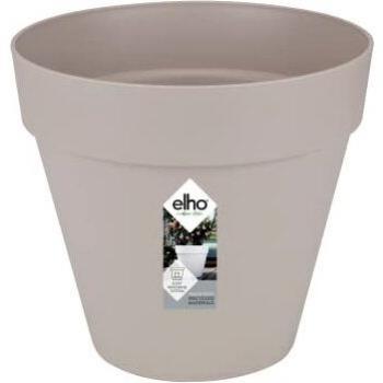 Vaso Maceta Redonda Elho Loft Urban 20 cm Gris Cálido