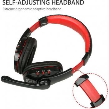 Auriculares Bluetooth Inalámbricos Over-ear con Cancelación de Ruido y Estéreo para Juegos