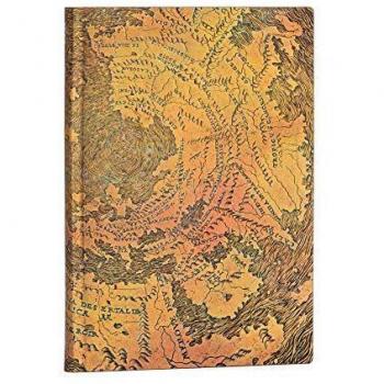 Libreta Flexi Paperblanks Hunt-Lenox Globo Midi Rayada 130 x 180 mm Marrón 100 g/m²