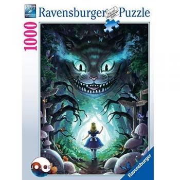 Ravensburger Puzzle, Puzzle 1000 Piezas, Aventuras con Alicia, Puzzles para Adultos, Puzzle Fantasy, Rompecabezas Ravensburger