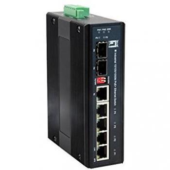 LevelOne IES-0610 Industrial Gigabit PoE Ethernet Switch - 4 x 10/100/1000 Ports