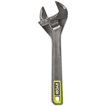 Llave inglesa ajustable Ryobi RHaw200, herramienta de ajuste variable, fabricada en acero al carbono, mango ergonómico para un mejor agarre, capacidad de apertura de hasta 30 mm, diseño compacto y ligero para facilitar el transporte