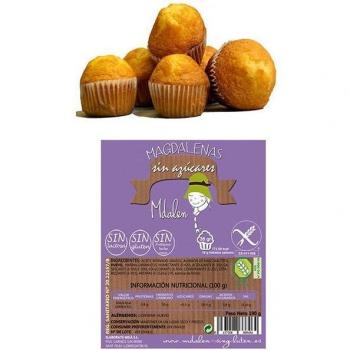 Mdalen Magdalenas Sin Gluten y Sin Azúcar 300g