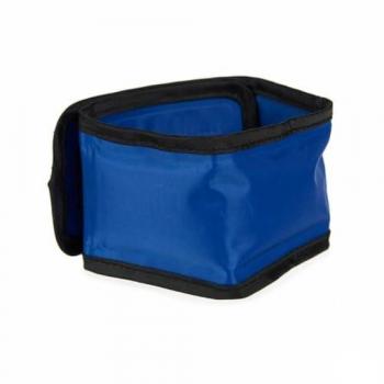 Collar Refrigerante para Perro Azul y Negro de PVC Gel 6,5 x 1 x 45 cm (4 Unidades)