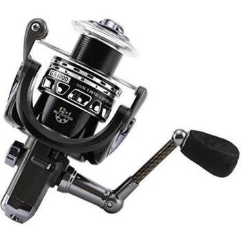 SeaKnight ga serie Spinning Carrete de pesca - 13BB wormshaft estructura - Mango de fibra de carbono con carrete de repuesto - más ligero, más fuerte, Reel-GA4000