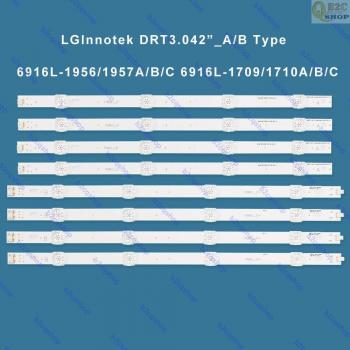 Kit de tira LED para retroiluminación de TV 6916L-1956B/C/A 6916L-1957B/C para LG 42LY340C-CA