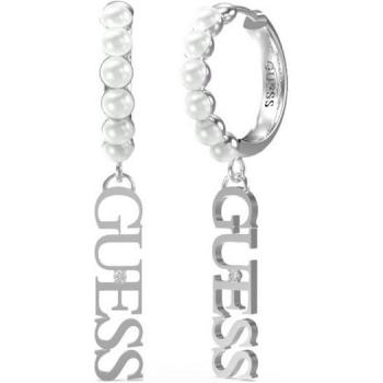 Pendientes Underwater Love de acero plateado GUESS JUBE02264JWRHT-U