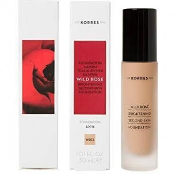 Korres Wild Rose Brightening Long-Lasting Foundation SPF15 WRF3 30ml