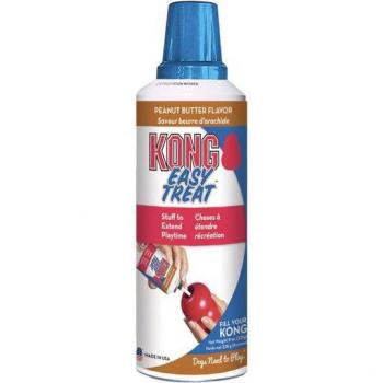 KONG Peanut Butter Easy Treat - Dog Treats, Spreadable, Natural Ingredients, No Artificial Preservatives, Convenient Squeeze Tube, Suitable for KONG Toys