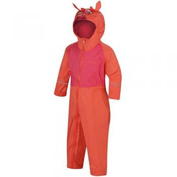 Regatta niños del Charco Overtrousers, Infantil, Charco, Neon Peach, Size 24-36