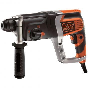 Martillo Electroneumático BLACK+DECKER KD990KA-QS 850W y 230V con Maletín, Portabrocas, Adaptador y Accesorios