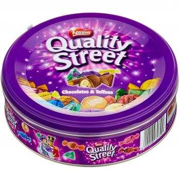 Nestlé Quality Street Bombones de Toffee, Recubiertos de Chocolate, 480g