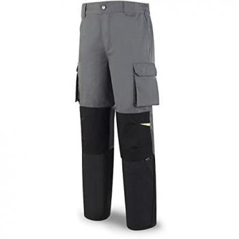 Marca SERIE-PRO - Pantalon tergal talla 54-56 gris negro
