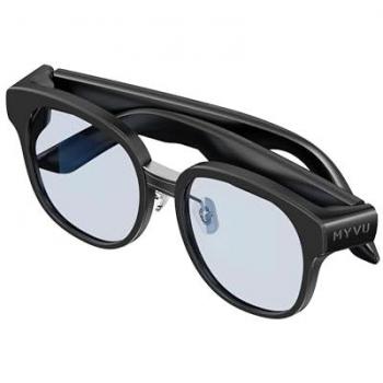 MYVU Imiki AR Smart Glasses - Lightweight Augmented Reality Glasses with Real-time Translation, GPS Navigation, Teleprompter Function, and MicroLED Display