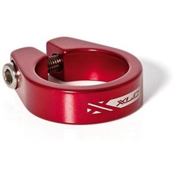 XLC PC-B05 Collar Abrazadera para Tija de Sillín 34.9 mm Color Rojo