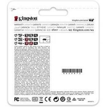 Kingston SDCAC/32GB - Tarjeta de memoria microSD de 32 GB para Action Camera