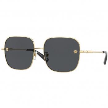 Versace Gafas de Sol VE 2246D 100287 Doradas Ajuste Asiático para Mujer con Lentes de 59