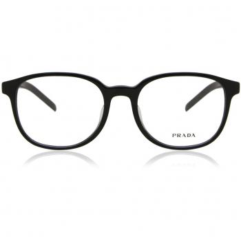 Prada PR 07XVF Asian Fit 1AB1O1 Gafas Recetadas para Hombre Negras