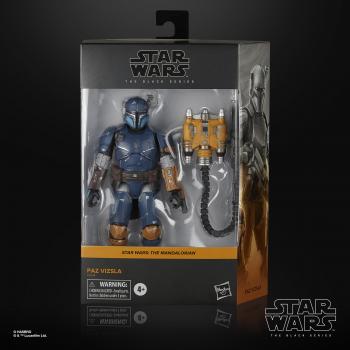 Hasbro Star Wars The Black Series Paz Vizsla Action Figure (6”, 15cm) - Star Wars: The Mandalorian Collectible Deluxe F9544 Authentic Product