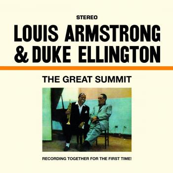 The Great Summit - Limited Edition Transparent Blue Vinyl LP by Louis Armstrong & Duke Ellington