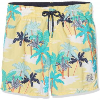 O 'Neill niño Thirst to surf Pantalones Cortos Bañador para hombre, niño, Thirst to surf shorts, Yellow Aop, 176