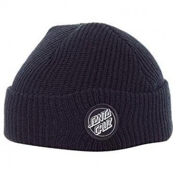 Santa Cruz Outline Dot Gorro - Black - talla única
