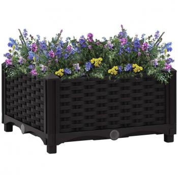 vidaXL Raised Bed 40x40x23 cm Polypropylene