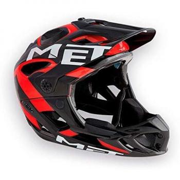 MET M3helm98s0nr Casco, Unisex Adulto, Rojo, S