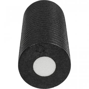 Rodillo de Masaje Profesional Gorilla Sports, Foam Roller de 33 x 14 cm, Uso Intensivo, Negro, Con Interior Extraíble