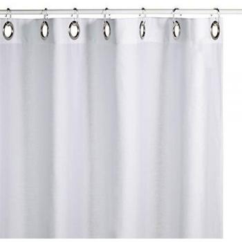 Sealskin Coloris Cortina de ducha 180x200 cm Poliéster / Algodón Blanco