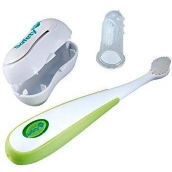 Safety 1st 32110151 3 piezas cepillo de dientes fija para los niños de 3 meses