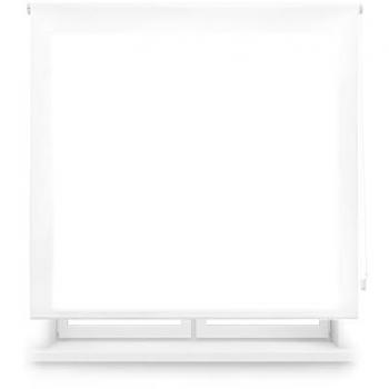 Estor Enrollable Translúcido a Medida - 135x250 cm - Color Blanco - Diseño Elegante, Fácil Montaje y Mantenimiento Sencillo