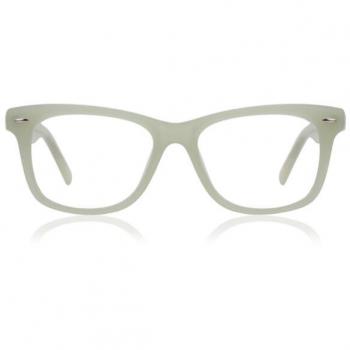 Square Full Rim Plastic Kids' Prescription Glasses - Green - Size 45 - Blue Light Block Available - SmartBuy Kids