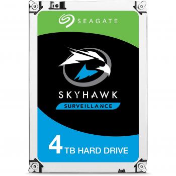 Seagate SkyHawk ST4000VX007, 4TB Surveillance Internal Hard Drive HDD - 3.5 Inch SATA 6Gb/s with 64MB Cache for DVR NVR Security Camera System, Silver