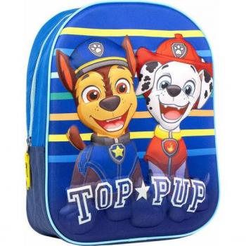 Mochila Infantil 3D Paw Patrol Patrulla Canina, 31 x 25 x 10 cm