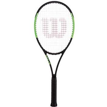 Wilson Blade 98 16X19 Cvfrm W/O Raqueta de Tenis, Unisex Adulto, Negro / Verde