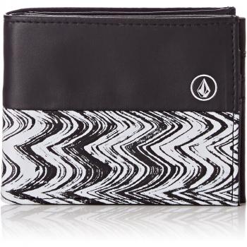Volcom - Radiator 3f Pu Wlt Schwarz Geldbörse, Carteras Hombre, Negro