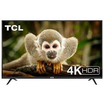 TCL 55DP602, Televisor de 55 pulgadas, Smart TV con UHD 4K, HDR, Dolby Digital Plus, T-Cast y sintonizador Triple, Color Negro