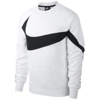 Nike M NSW Hbr Crew BB Stmt Camiseta, Hombre, Black White, XL
