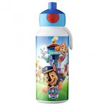 Botella Pop-Up Campus 400ml Paw Patrol, a prueba de fugas, apta para lavavajillas