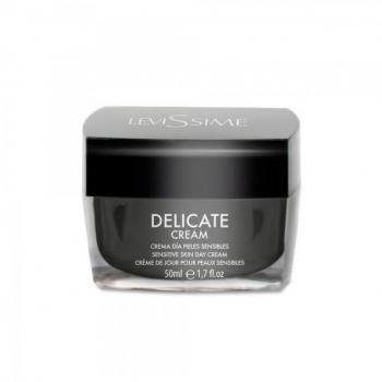 Levissime Crema para pieles sensibles Delicate 50ml, crema hidratante para pieles sensibles, fórmula suave y delicada, ideal para calmar irritaciones y rojeces, contiene ingredientes hidratantes y protectores, textura ligera y