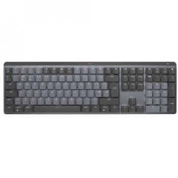 Teclado Mecánico Inalámbrico Iluminado Logitech MX - QWERTY - Grafito - Interruptores Táctiles Silenciosos
