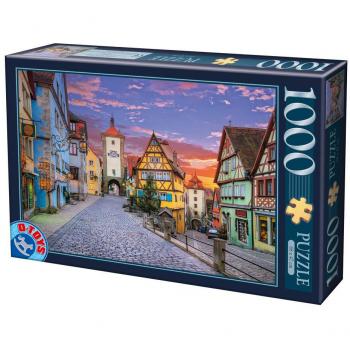 Rothenburg, Germany 1000-Piece Puzzle by D-Toys