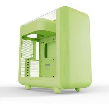 Caja de PC Hyte X50 Torre Mediana Verde Matcha Milk con Cristal Templado Acústico