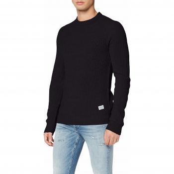 JACK & JONES Jorpannel Knit Crew Neck. Jersey, Azul