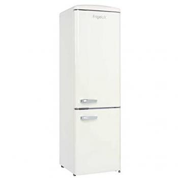 Frigorífico Combinado Vintage Crème 255L - FrigeluX CB255RCA++ - Dégivrage Automatique, Froid Statique, 2 Puertas